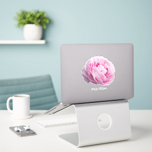Peony Blossom Rose für Blume und Garten Lover Aufkleber
