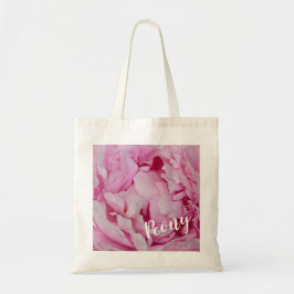 Peony Blossom Rose für Blume- und Gartenliebhaber Tragetasche