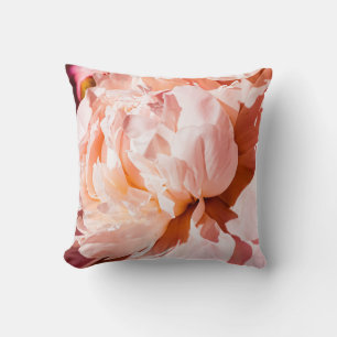 Peony Blume als luxuriöser floraler Hintergrund, Kissen