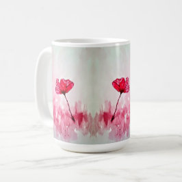 Peony Blume Kaffeetasse