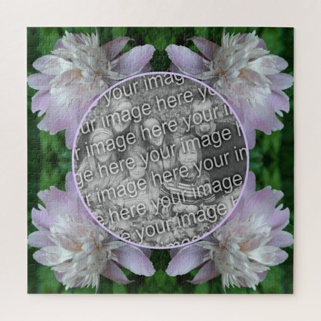 Peony Blume Natur erstellen Sie Ihr eigenes Foto (Vertikal)