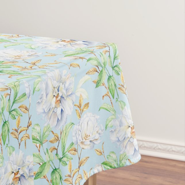 Peony Botanical Floral Tischdecke (Beispiel)