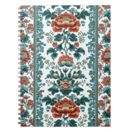 Peony Brocade Notizblock