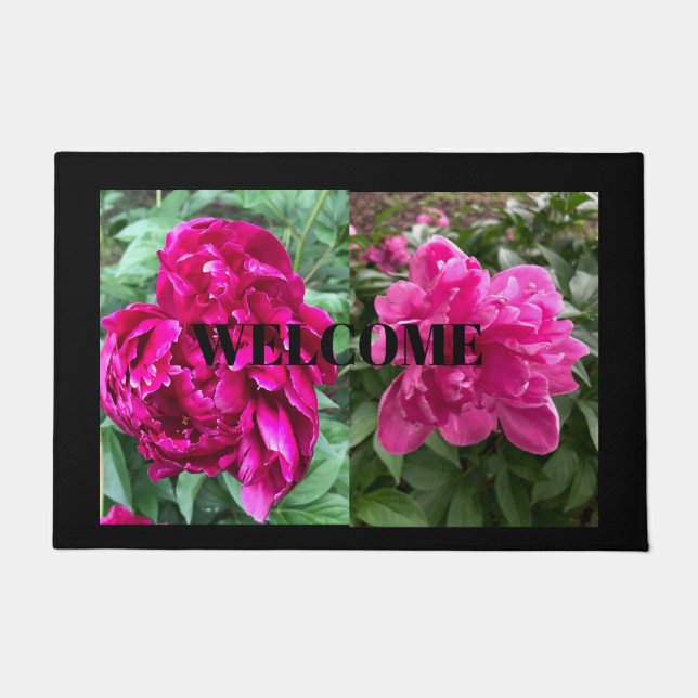 Peony Door Mat Fußmatte (Vorderseite)