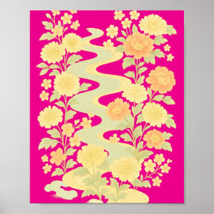 Peony Dreams by Stream Poster