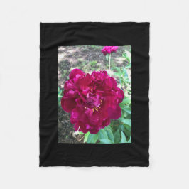 Peony Fleece Blanket