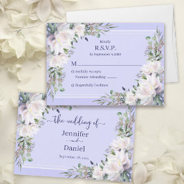 Peony Garden Lavender Lavender Carte RSVP