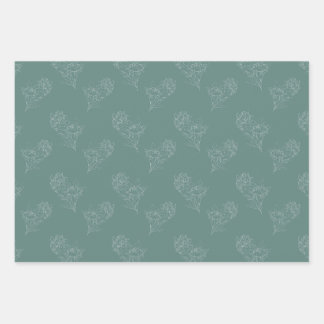 Peony Geschenkpapier Set