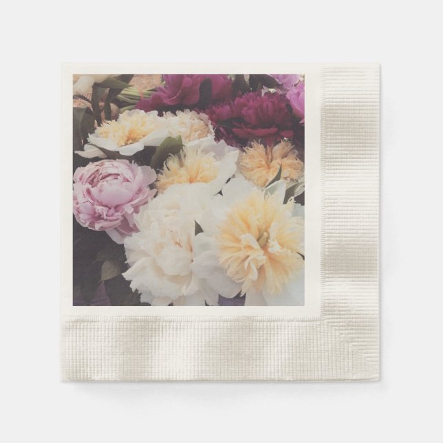 Peony Napkins Serviette (Vorderseite)