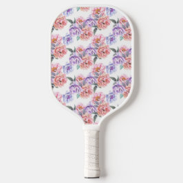 Peony Pink und Lila Pickleball Paddle