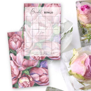 Peony Rose - Brautparty-Bingo-Spiel