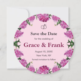 Peony. Save The Date