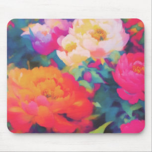 Peony Weck-Up Call Mousepad