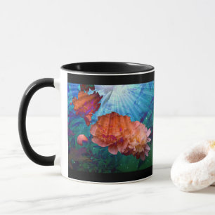 Peonys unter Wasser Tasse