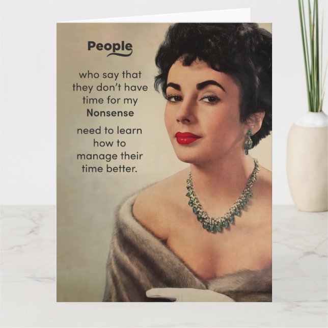 People Need To Learn Karte (Vorderseite)