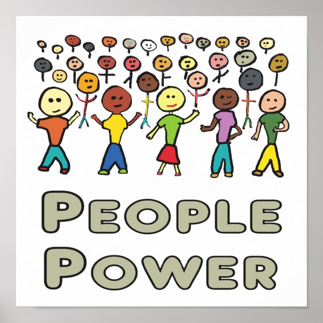 People Power Poster (Vorne)
