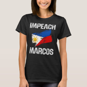 People Power – Verklagt Marcos T-Shirt Korruptions
