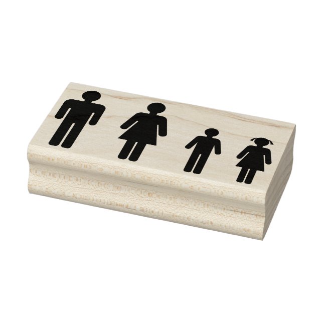 People Rubber Briefmarke Gummistempel (Stempel)