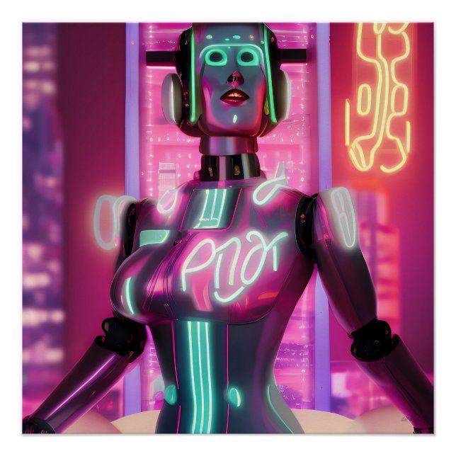 People Who Hate AI Art Poster (Vorderseite)