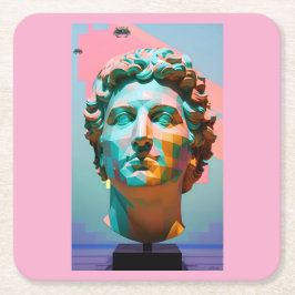 People Will Never Forget How You Made Them Feel Rechteckiger Pappuntersetzer