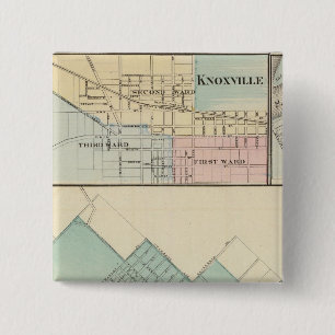 Peoria, Oneida, Knoxville und Dallas Button