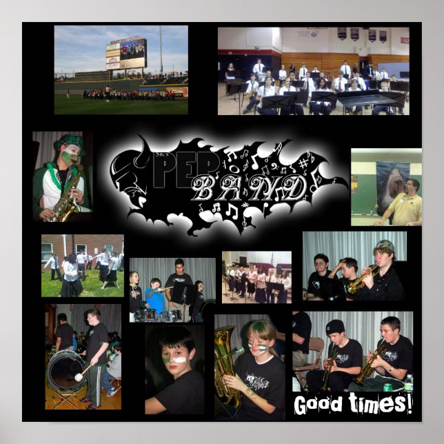 Pep Band Poster (Vorne)