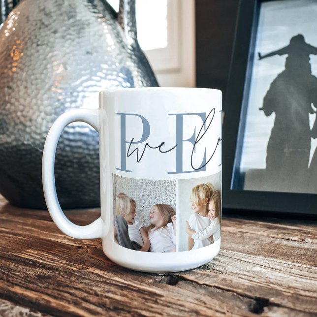 Pepaw We Liebe You 4 Foto Collage Kaffeetasse (Von Creator hochgeladen)