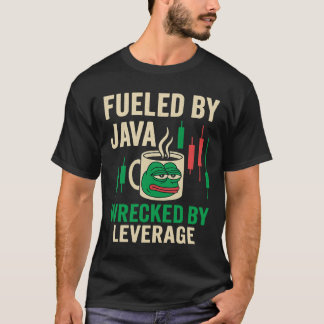 Pepe Leverage Kaffee Crypto Shirt