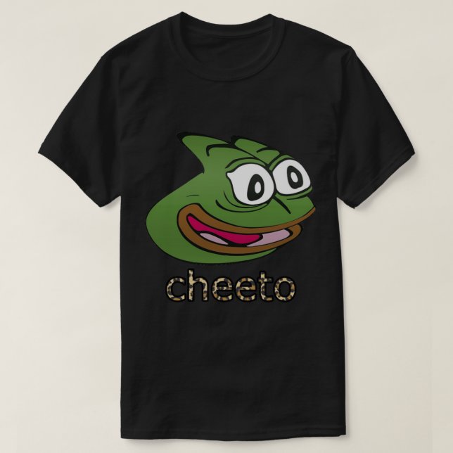 Pepega cheeto (xQc)   T-Shirt (Design vorne)