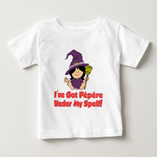 Pepere unter meinem Zauber Baby T-shirt (Vorderseite)