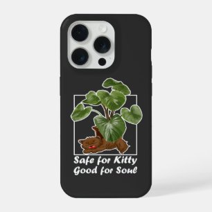 Peperomia Katzenfreundliche Pflanze Schlafende Flu iPhone 15 Pro Hülle