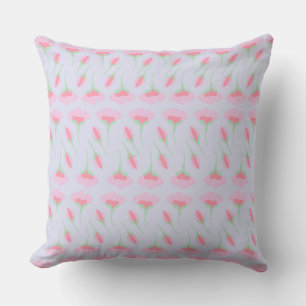 Pépinière rose et bleu Floral Coussin Salle paisib
