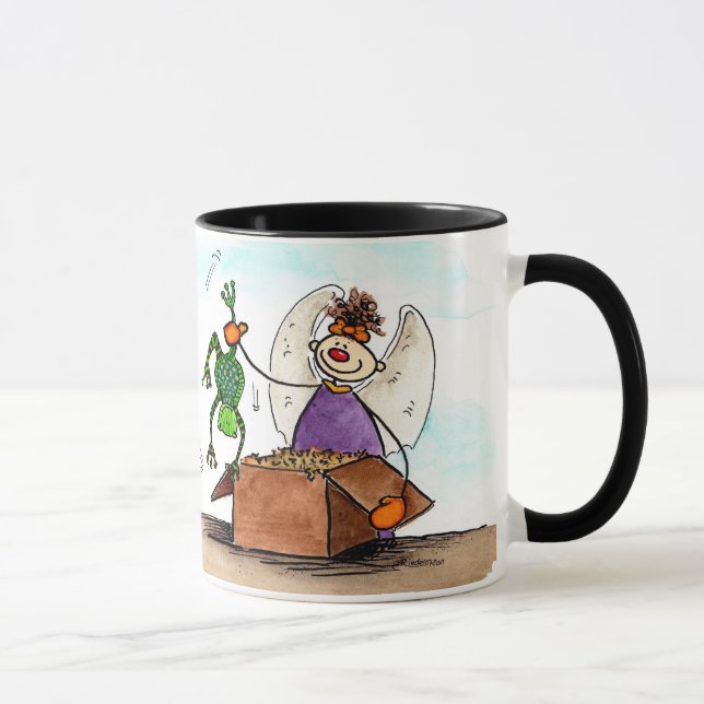 Pepita-Engel Tasse (Rechts)