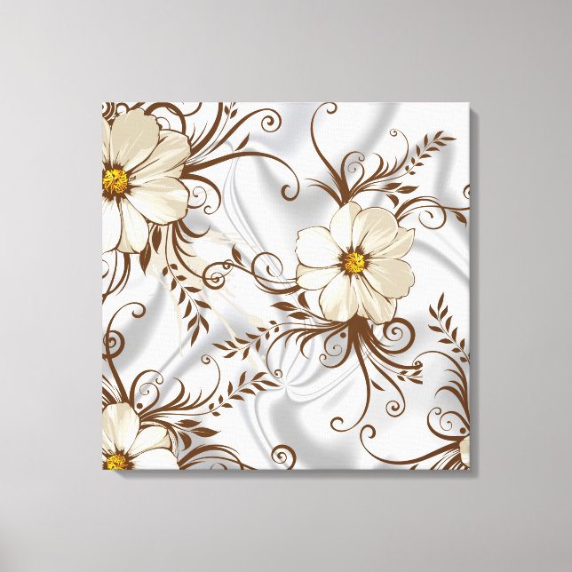 Pépites sur toile étirée satinée Imprimer (Recto)