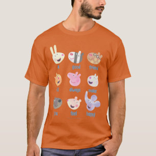Peppa Pig Ein guter Freund wird dich immer fühlen T-Shirt