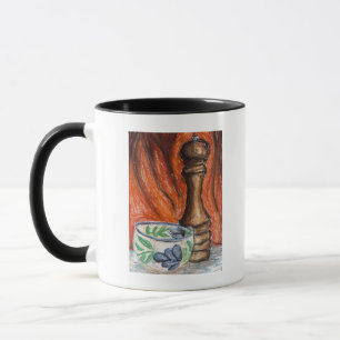 Pepper Grinder und toskanische Bowle-Tasse Tasse