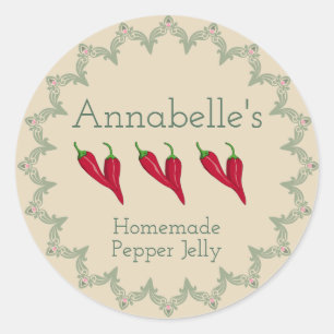 Pepper Jelly Étiquette