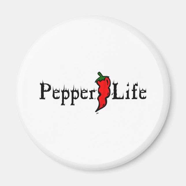 Pepper Life Magnet (Vorne)