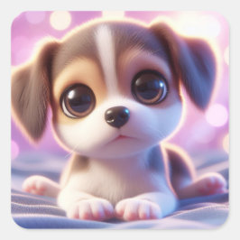 ‚Pepper‘ Quadratischer Aufkleber