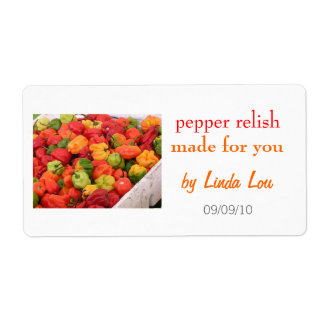 Pepper Relining Label 2