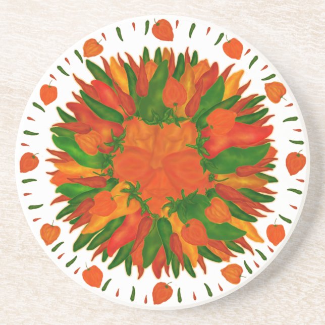 Pepper Sun Untersetzer (Vorne)