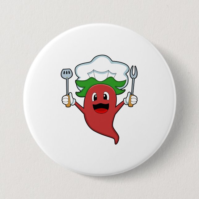 Pepper Vegan Cook Button (Vorderseite)
