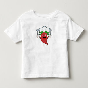 Pepper Vegan Cook Kleinkind T-shirt