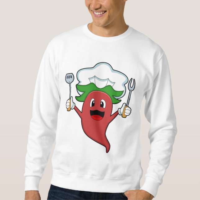 Pepper Vegan Cook Sweatshirt (Vorderseite)