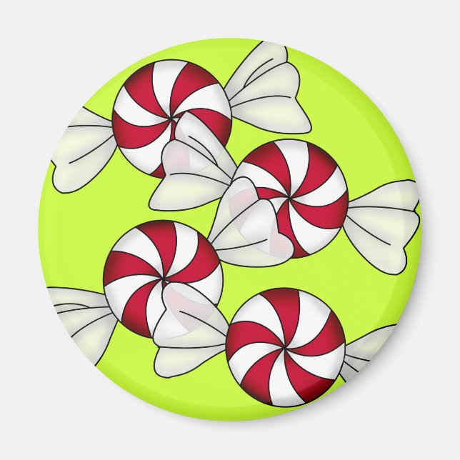 Peppermint Candies Magnet (Vorne)