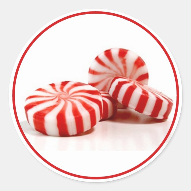 Peppermint Candies Sticker (Vorderseite)