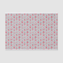 Peppermint Candy Baubles Seidenpapier