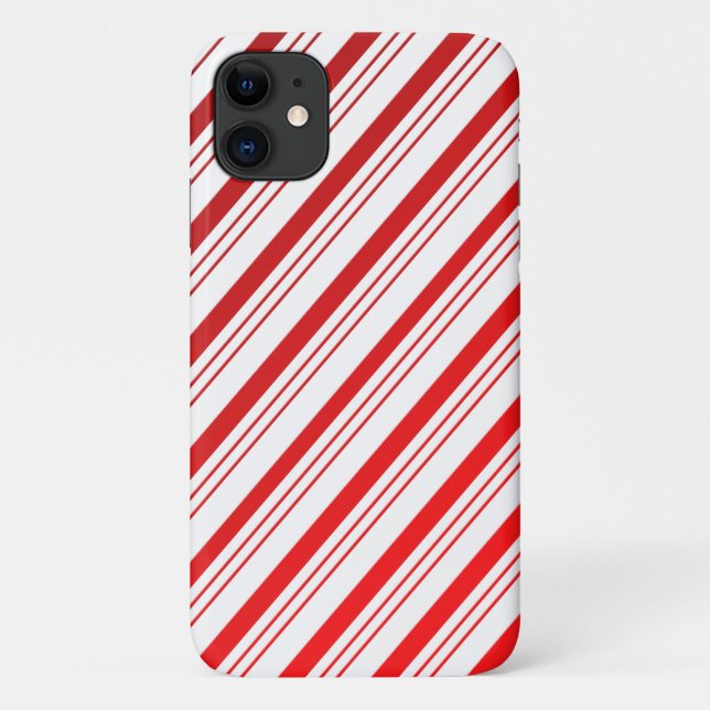 Peppermint Candy Cane Case-Mate iPhone Hülle (Rückseite)
