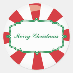 Peppermint Candy Gift Aufkleber