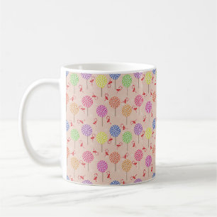 Peppermint Candy Mints Weihnachten, Bonbons Kaffeetasse